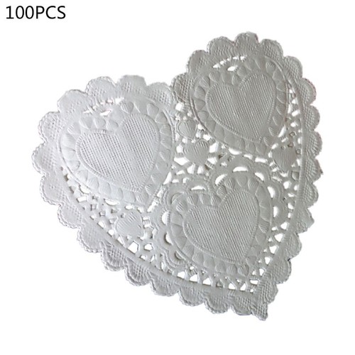 100pcs set inch 10cm - 100pcs/set, heart