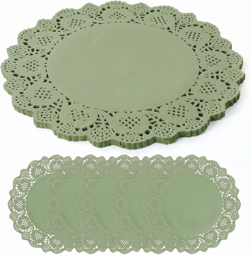 100 pack inch - round, sage