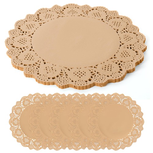 100 pack inch round - round, kraft